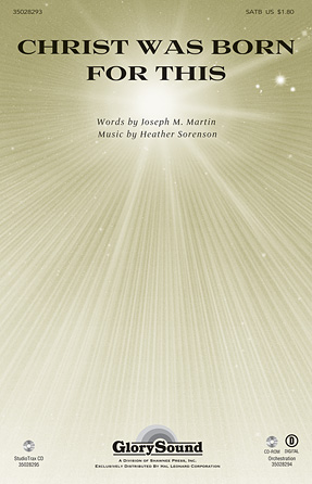 Christ Was Born For This – Violin 2 Christ Was Born For This – Violin 2