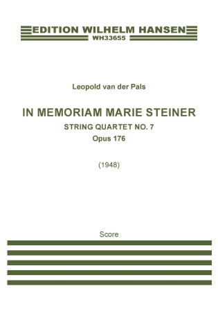 In Memoriam Marie Steiner Op. 176 – Violoncello In Memoriam Marie Steiner Op. 176 – Violoncello