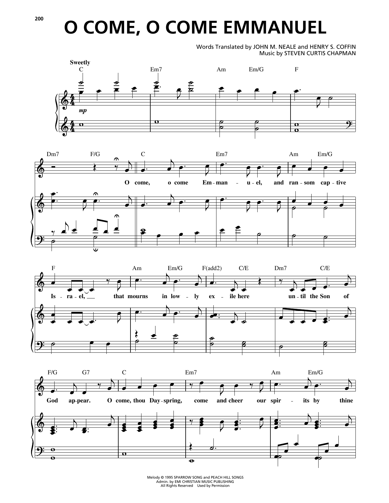 O Come, O Come Emmanuel O Come, O Come Emmanuel