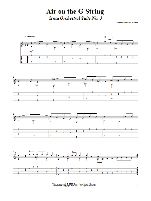 Air On The G String