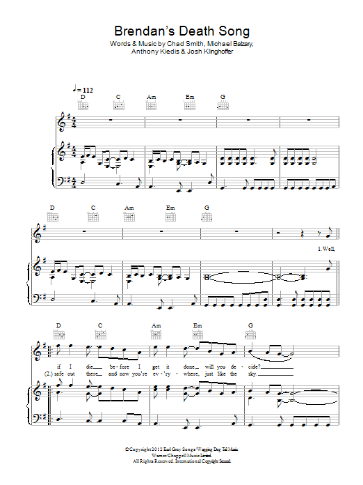 Brendan’s Death Song Brendan’s Death Song