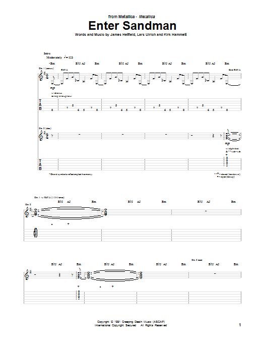 Enter Sandman