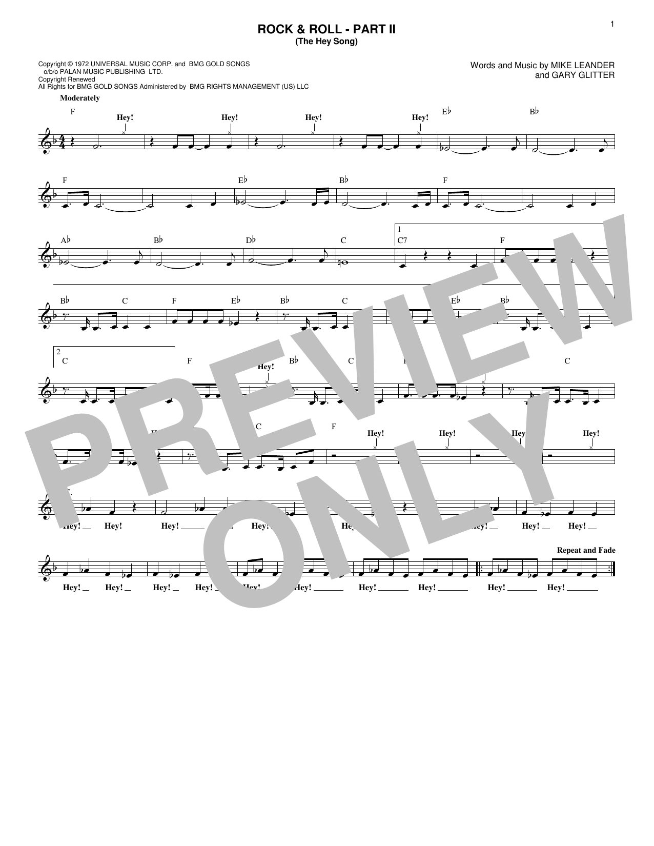 Rock & Roll – Part II (The Hey Song)