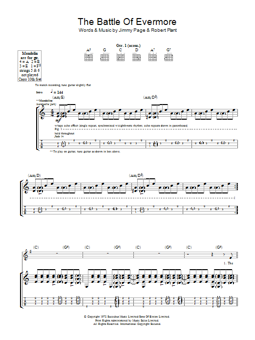 The Battle Of Evermore The Battle Of Evermore