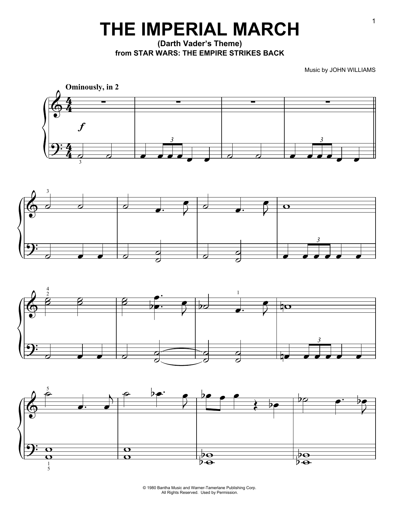 The Imperial March (Darth Vader’s Theme)