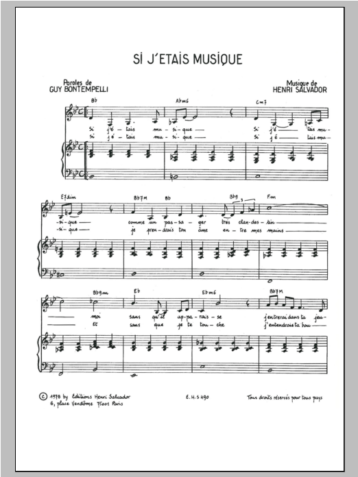 Si J’etais Musique Si J’etais Musique