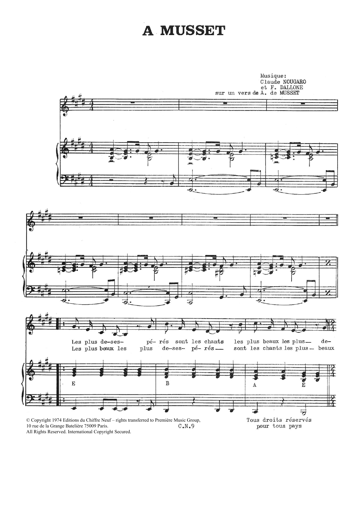 A Musset A Musset