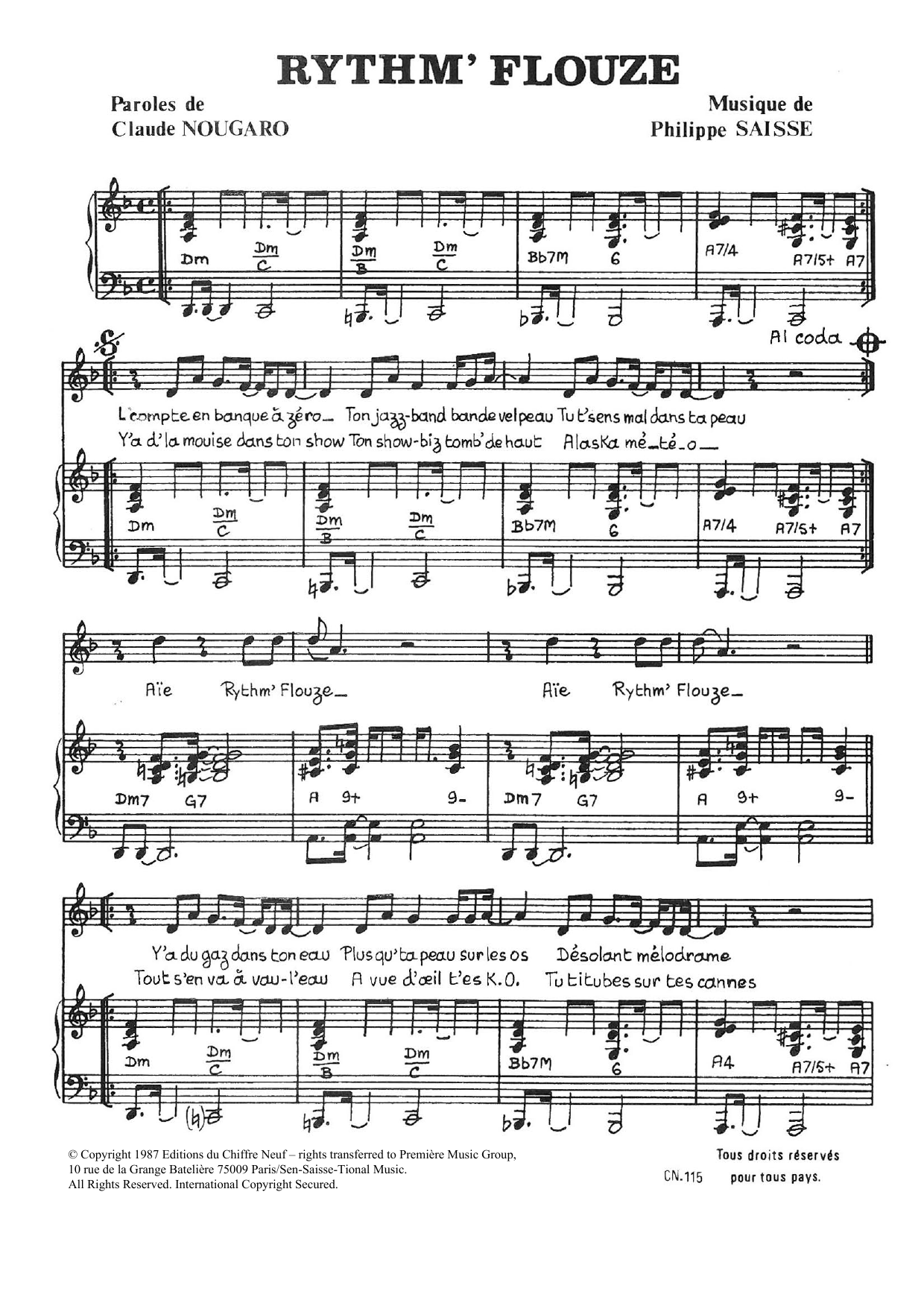 Rythm’ Flouze Rythm’ Flouze