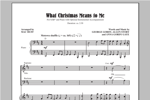 What Christmas Means To Me