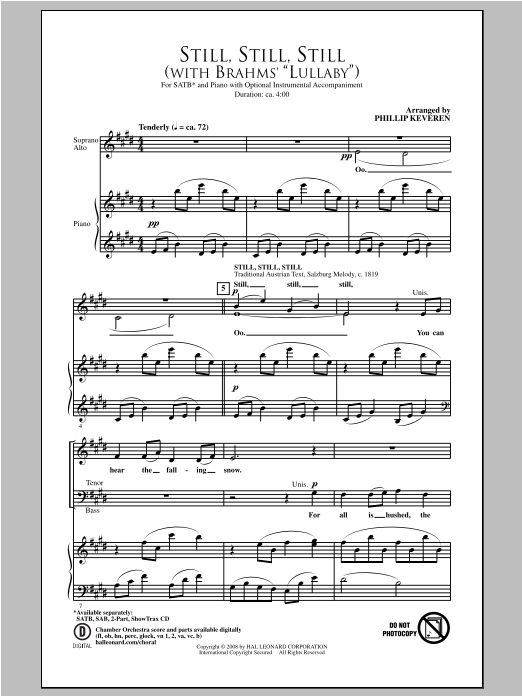 Still, Still, Still (with Brahm’s Lullaby)