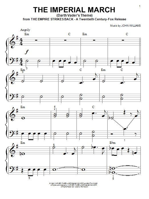 The Imperial March (Darth Vader’s Theme)