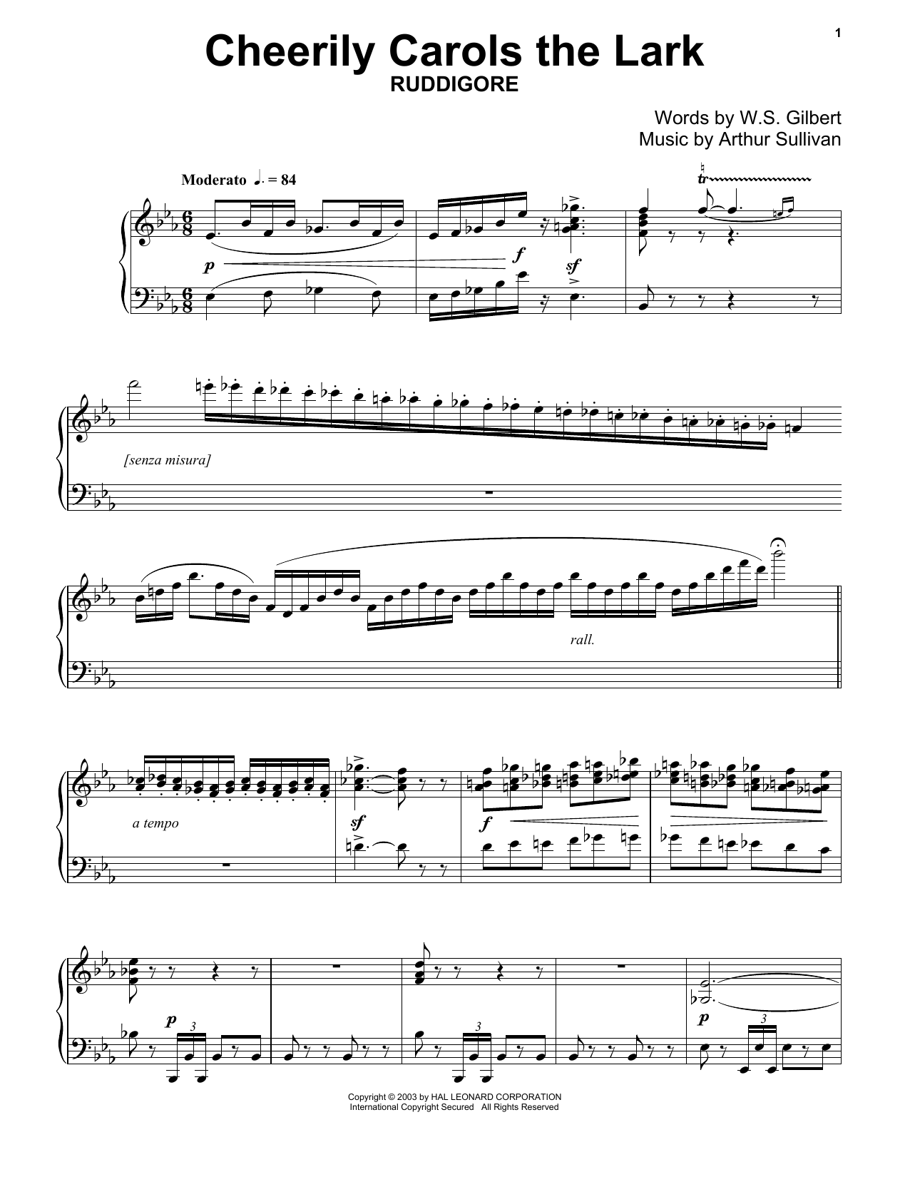 Cheerily Carols The Lark Cheerily Carols The Lark
