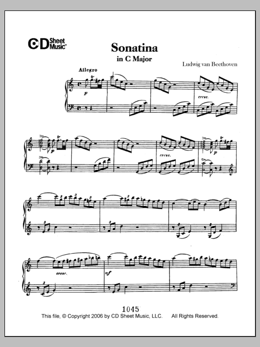 Sonatina in D Major Sonatina in D Major