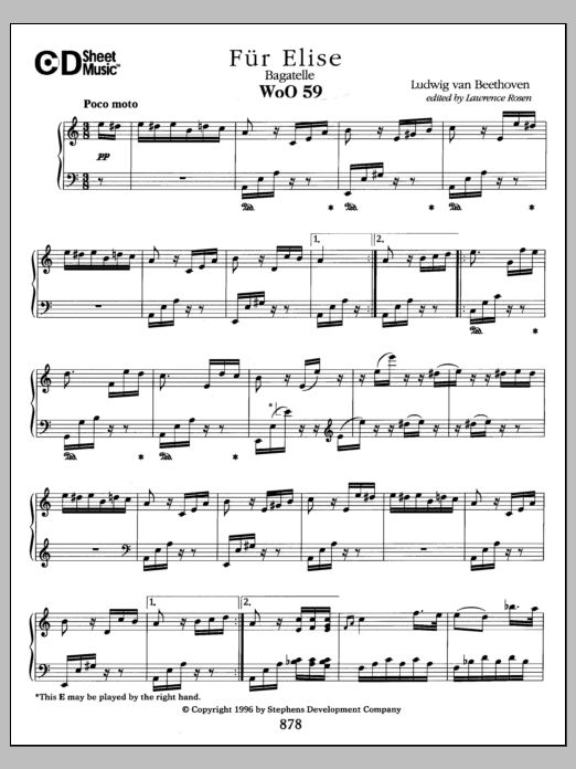 Bagatelle, Fur Elise, Woo 59 Bagatelle, Fur Elise, Woo 59