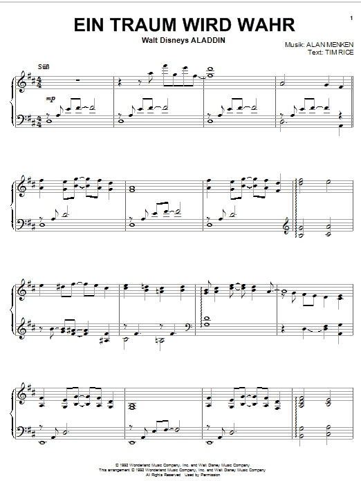 A Whole New World (from Aladdin) A Whole New World (from Aladdin)
