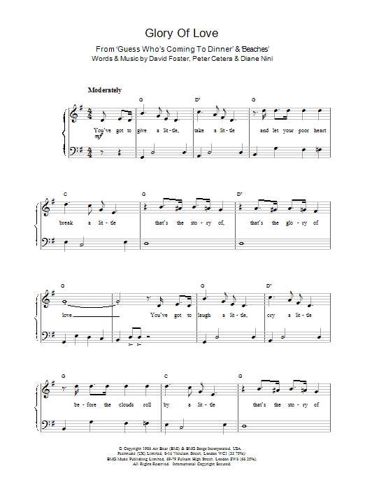 Glory Of Love Glory Of Love
