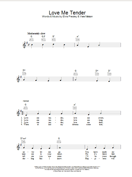 Love Me Tender Love Me Tender
