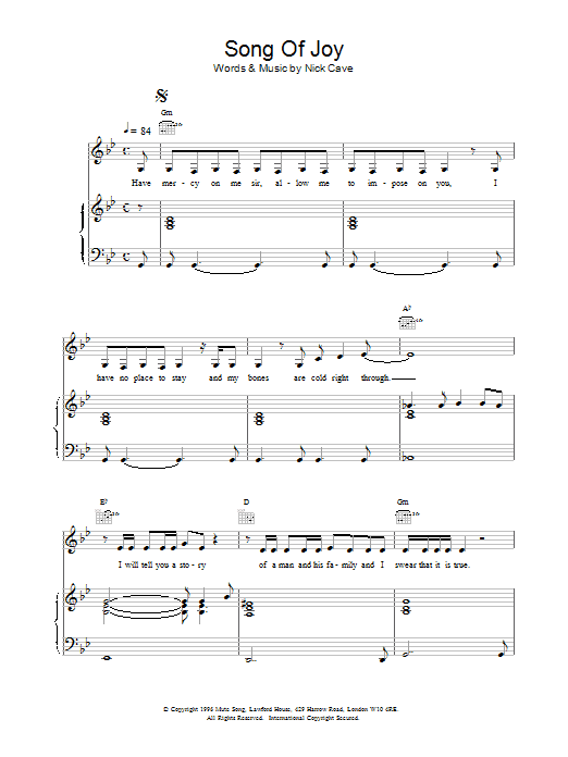 Song Of Joy Song Of Joy