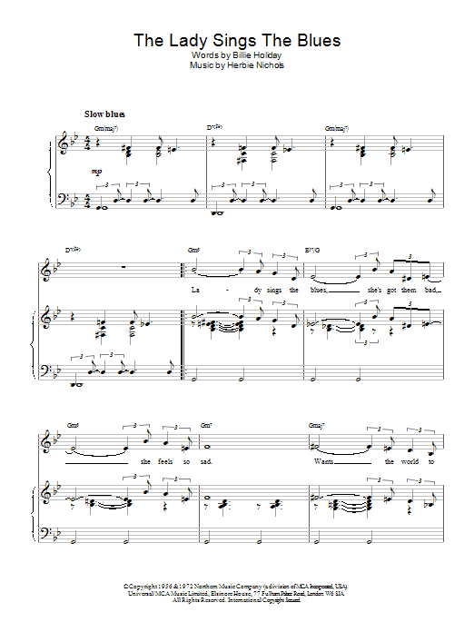 The Lady Sings The Blues The Lady Sings The Blues