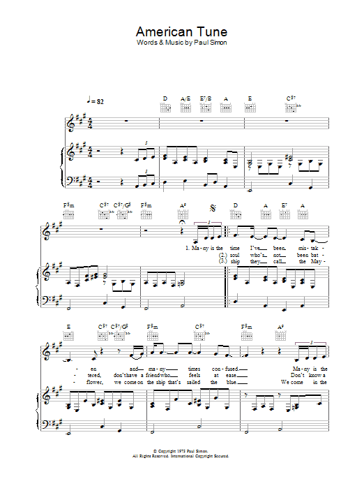 American Tune American Tune