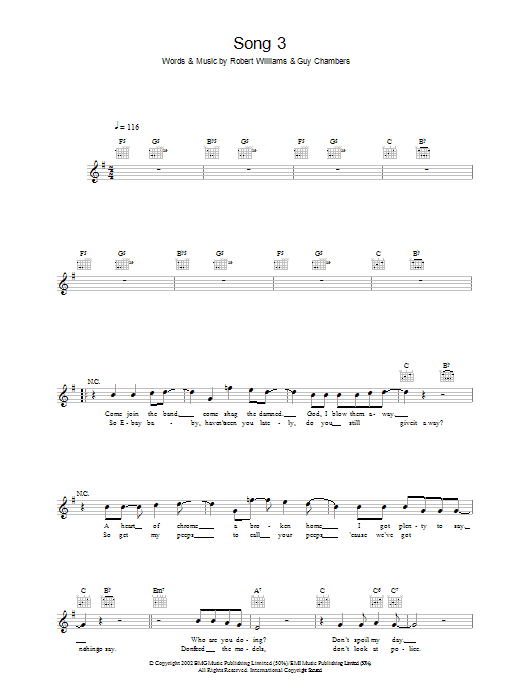 Song 3 Song 3