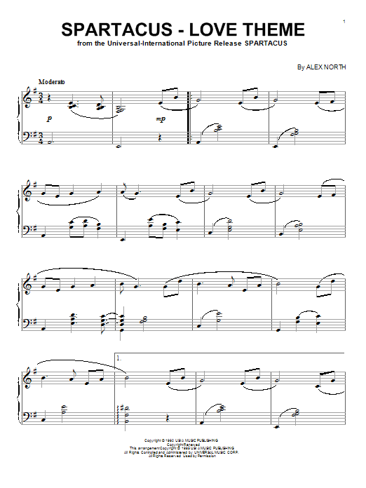 Spartacus – Love Theme Spartacus – Love Theme