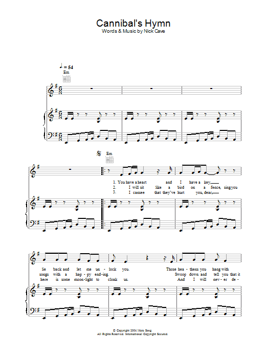 Cannibal’s Hymn Cannibal’s Hymn