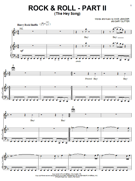 Rock & Roll – Part II (The Hey Song)