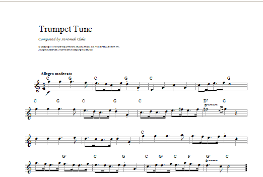 Trumpet Tune Trumpet Tune