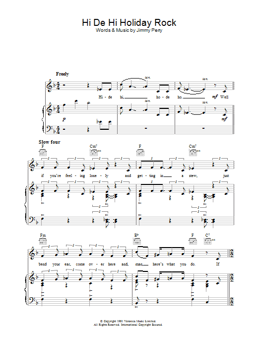 Hi De Hi Holiday Rock (theme from Hi De Hi) Hi De Hi Holiday Rock (theme from Hi De Hi)