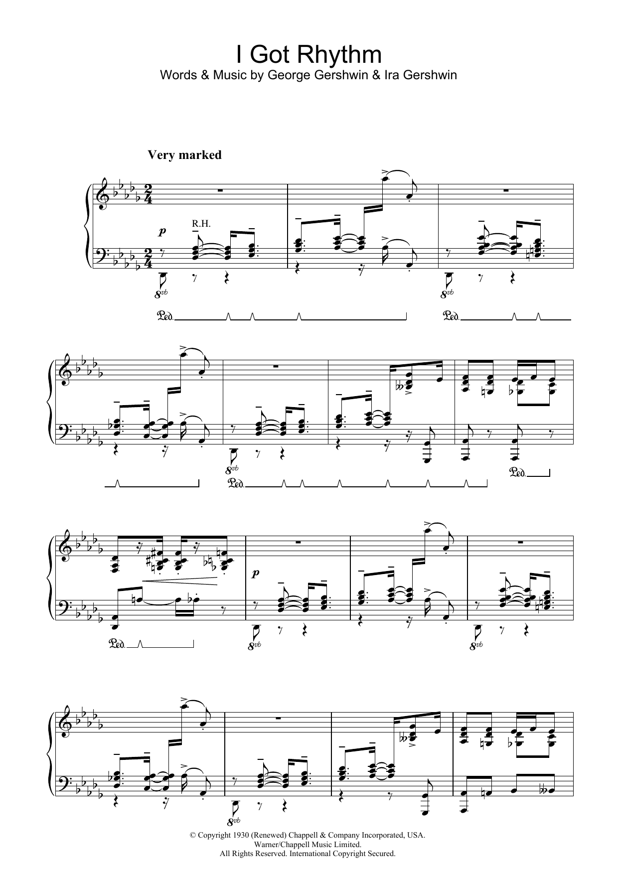 I Got Rhythm I Got Rhythm
