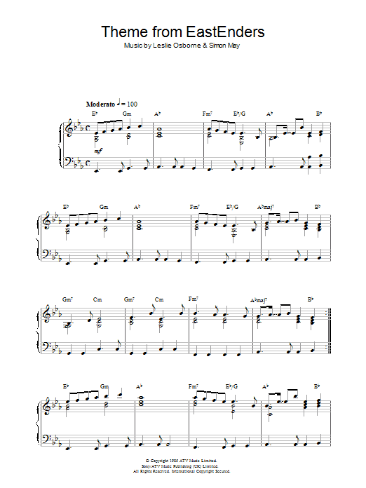 Theme From EastEnders Theme From EastEnders