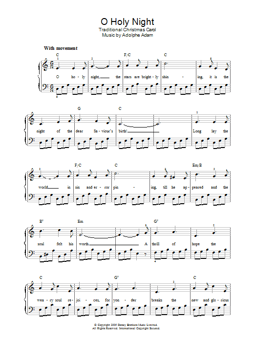 O Holy Night O Holy Night