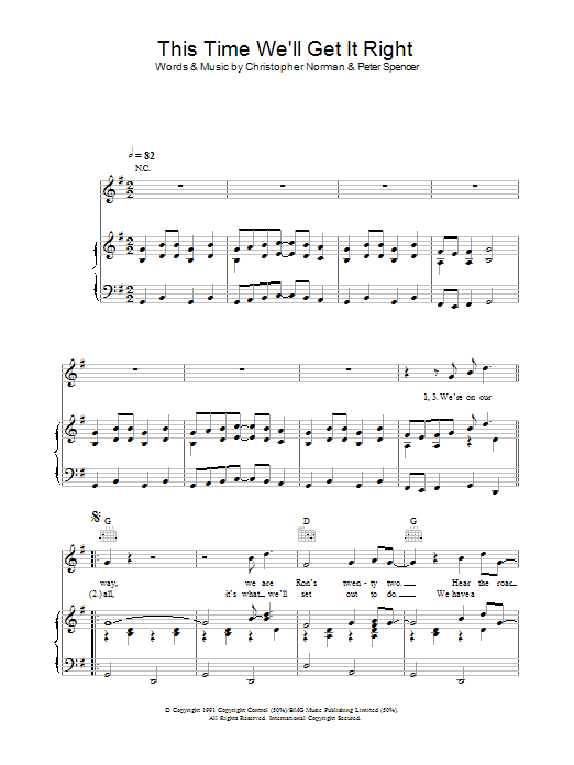 This Time (We’ll Get It Right) This Time (We’ll Get It Right)