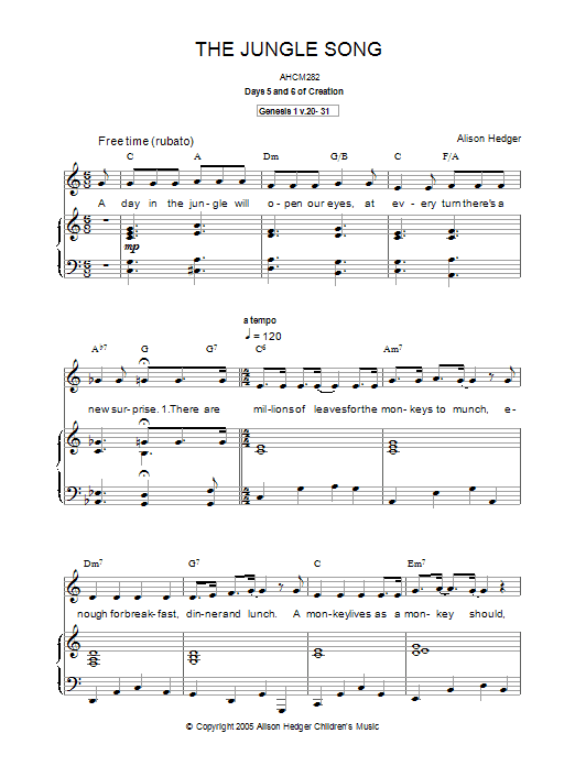 The Jungle Song The Jungle Song