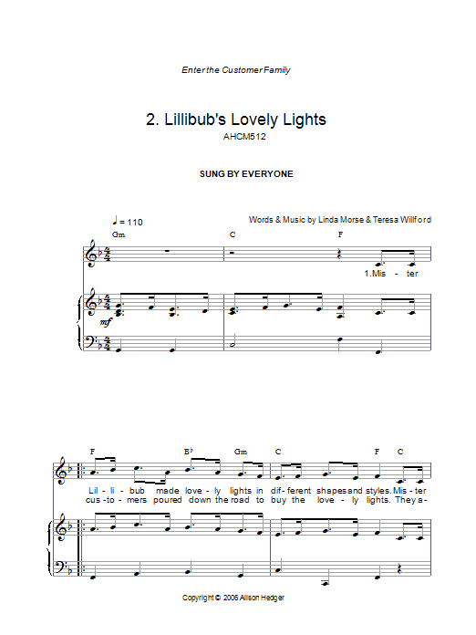 Lillibub’s Lovely Lights (from Mister Lillibub’s Lovely Light Bulbs) Lillibub’s Lovely Lights (from Mister Lillibub’s Lovely Light Bulbs)