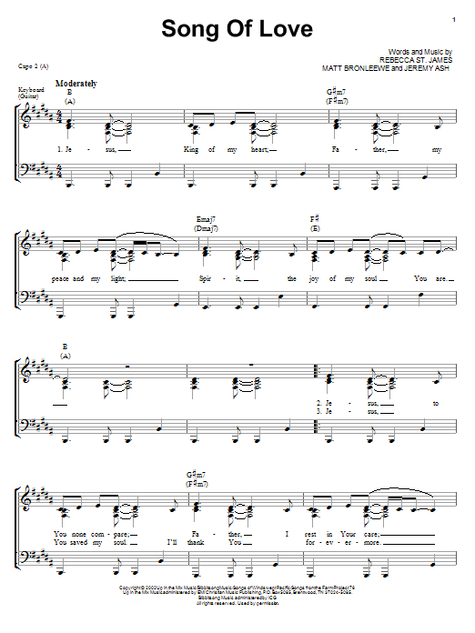 Song Of Love Song Of Love