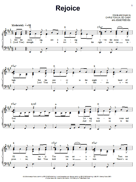 Rejoice Rejoice