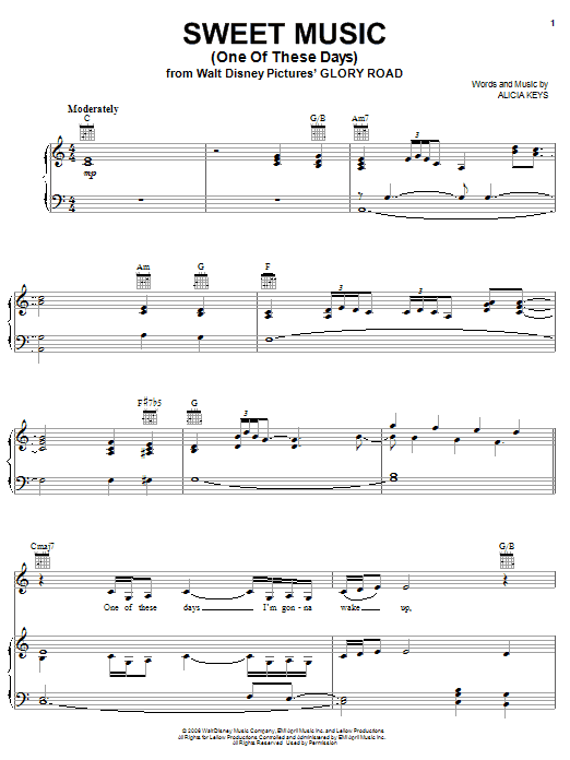Sweet Music (One Of These Days) Sweet Music (One Of These Days)