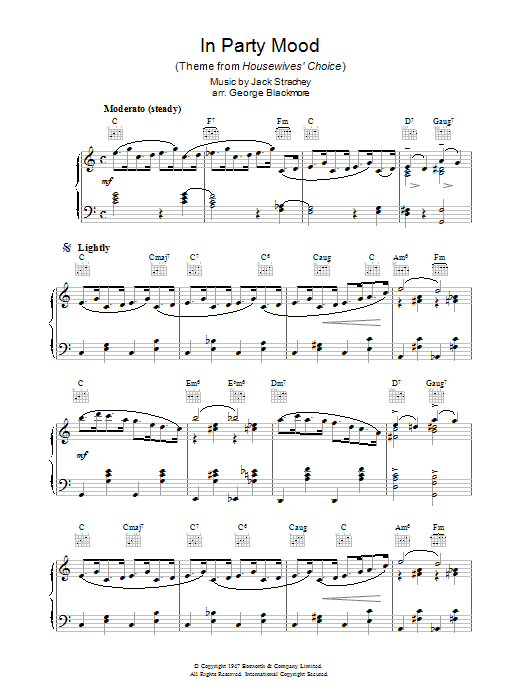 In Party Mood (theme from Housewives’ Choice) In Party Mood (theme from Housewives’ Choice)