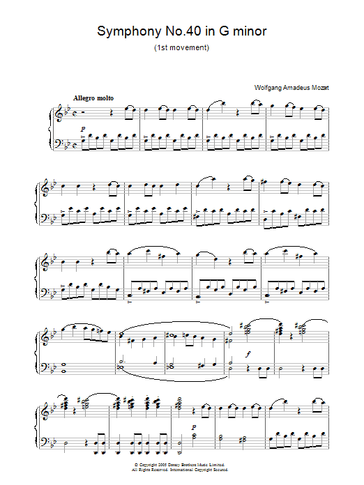 Symphony No. 40 (Theme) Symphony No. 40 (Theme)