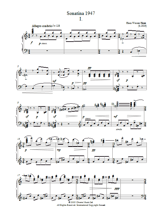 Sonatina 1947 Sonatina 1947