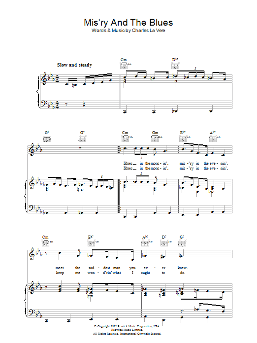 Mis’ry And The Blues Mis’ry And The Blues