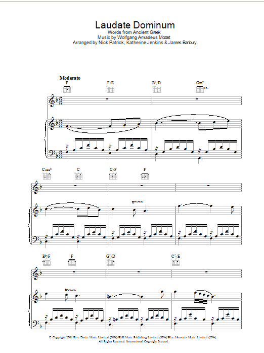 Laudate Dominum Laudate Dominum