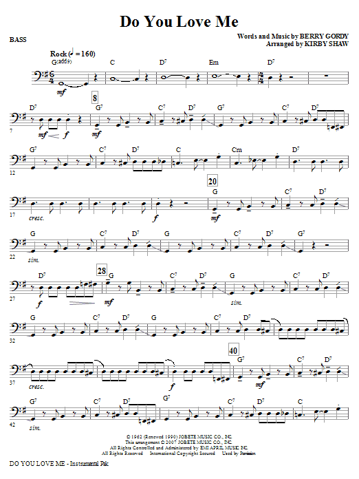 Do You Love Me – Bass Do You Love Me – Bass
