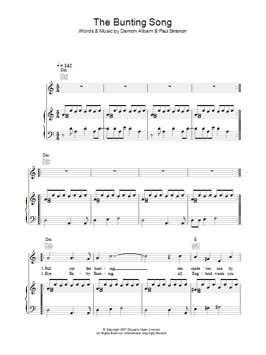 The Bunting Song The Bunting Song