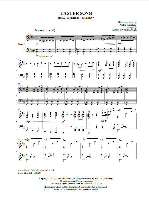 Easter Song