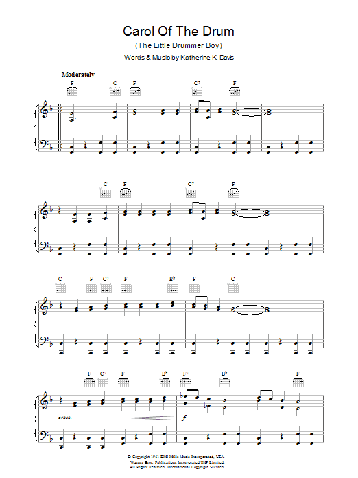 Carol Of The Drum (The Little Drummer Boy) Carol Of The Drum (The Little Drummer Boy)