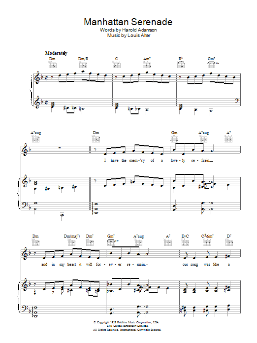 Manhattan Serenade Manhattan Serenade