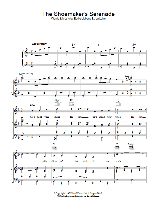 The Shoemaker’s Serenade The Shoemaker’s Serenade